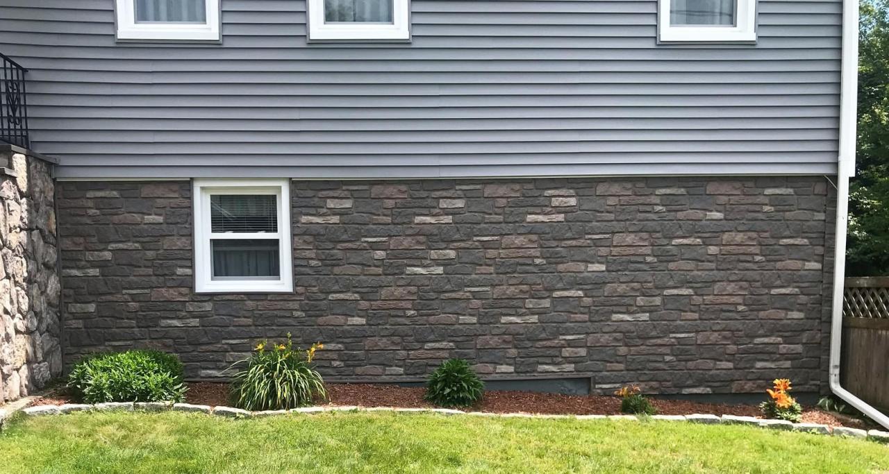 Tando stone siding