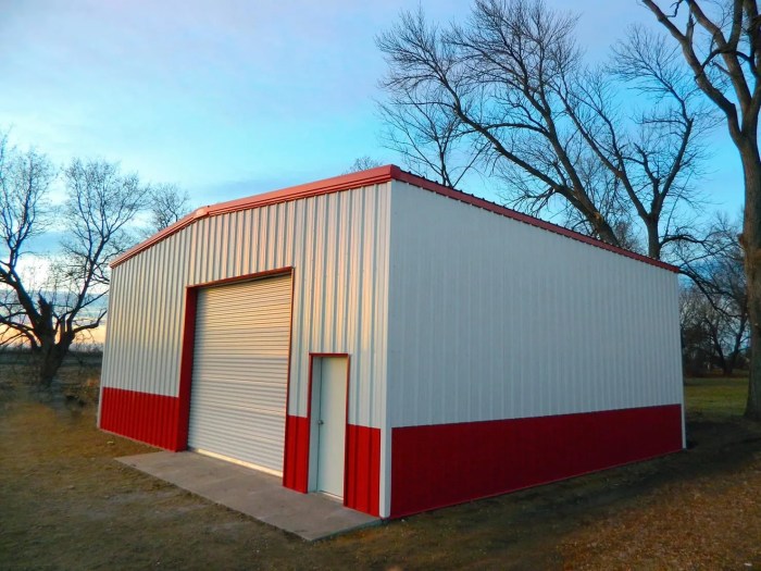 Exterior metal siding