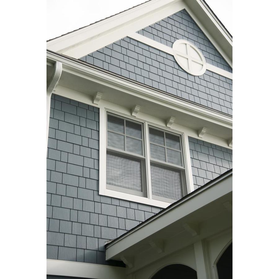 Siding shingle hardie cement staggered panel colorplus woodgrain sage hz5 lowes