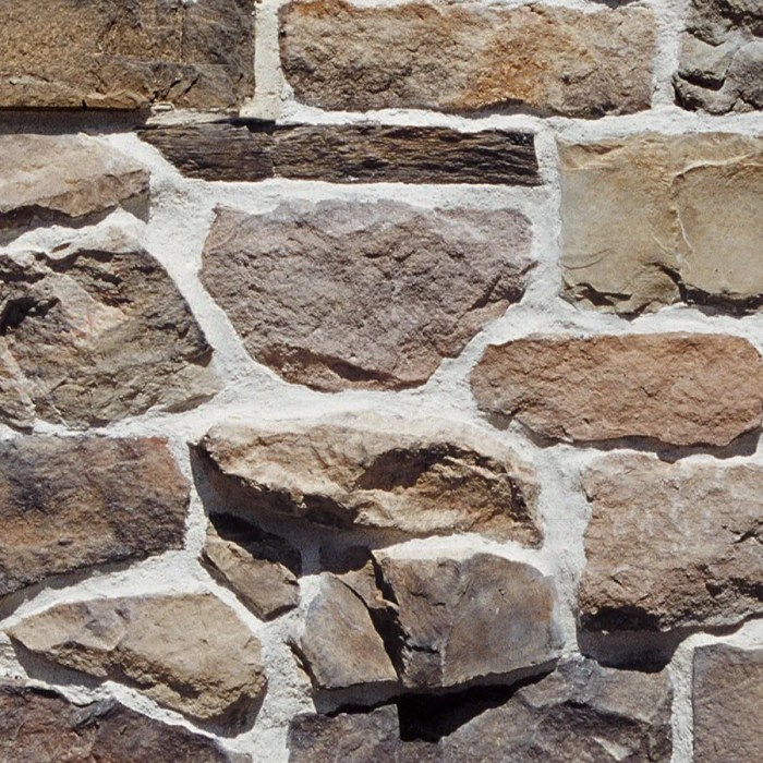 Artificial stone veneer