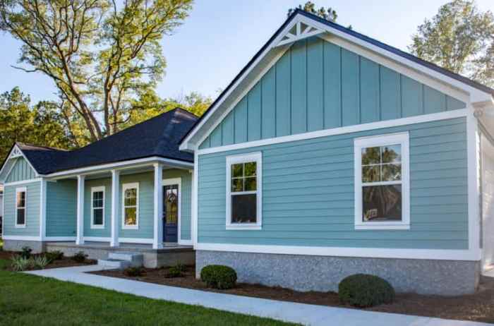 Modern vinyl siding