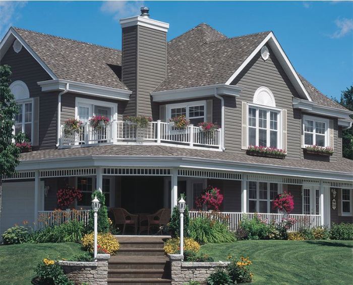 Siding royal crest vinyl building products slate harvard colors select exterior journeymen exteriors gray traditional house grey color white board