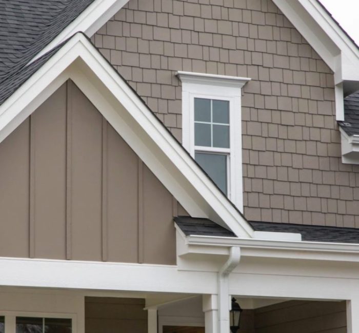 Composite shake siding