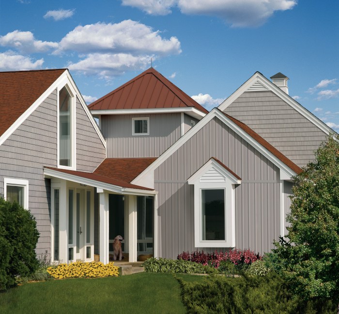 Modern vinyl siding