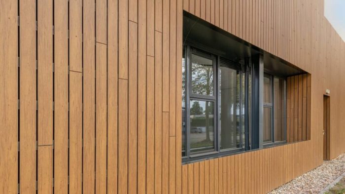 Siding wood exterior modern house cladding ipe vinyl cedar screen rain climate shield engineered types wall like looks look shiplap