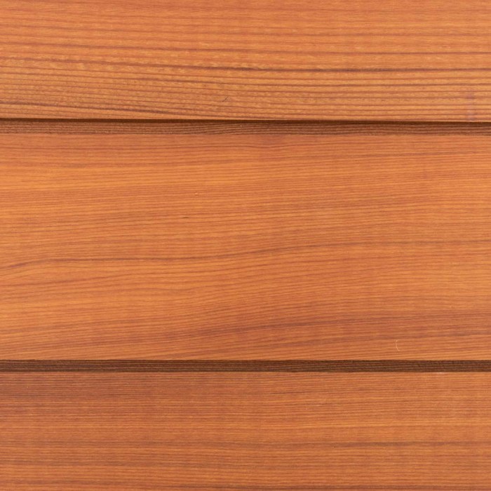 Red cedar siding