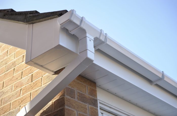 Upvc guttering soffits fascias roofline fascia gutter services roofing